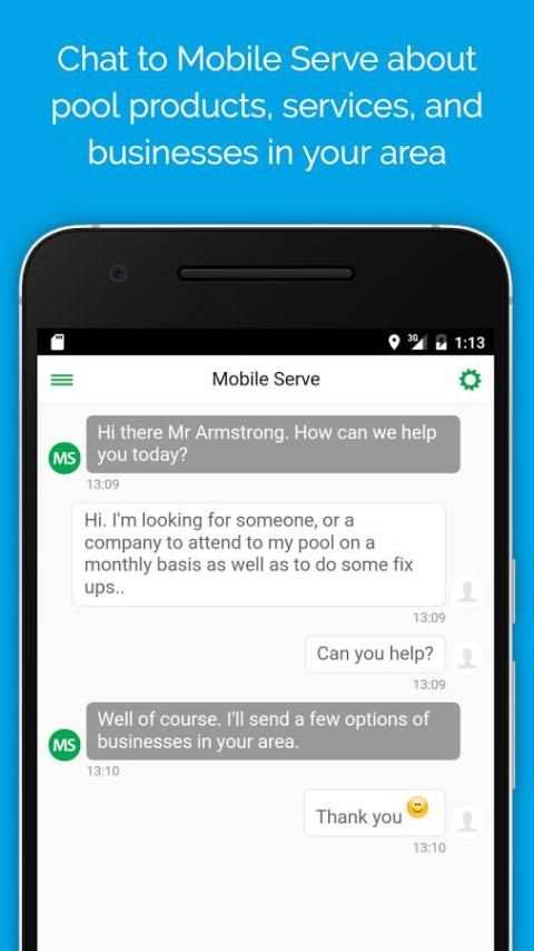 Mobile Serve 4 تصوير الشاشة