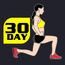 30 Day Lunge Challenge Free أيقونة