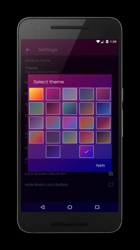 Music Player स्क्रीनशॉट 2
