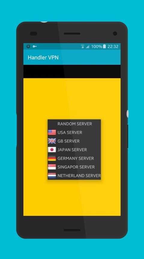 Ultrasurf Handler VPN screenshot 1