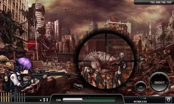 Ghost sniper : Zombie 2 screenshot 1