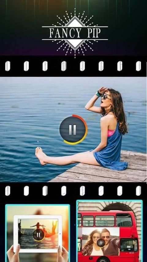 Fancy PIP Video - PIP Camera скриншот 1