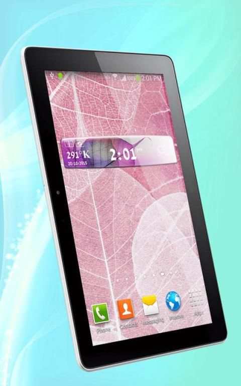 Transparent Clock and Weather screenshot 2