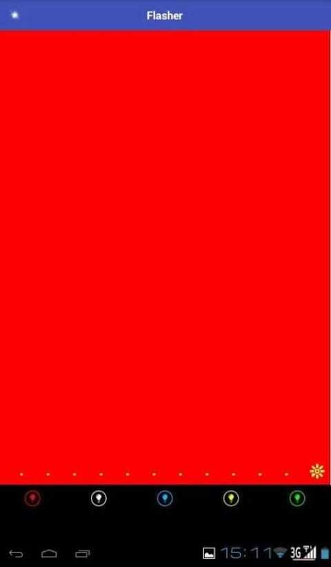 Screen Flashlight 1 Click скриншот 2