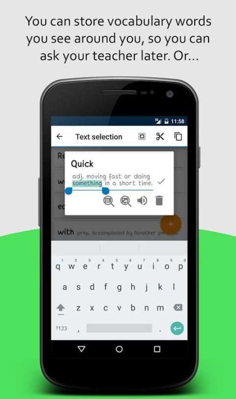 Quick Vocabulary Notes (beta) screenshot 3