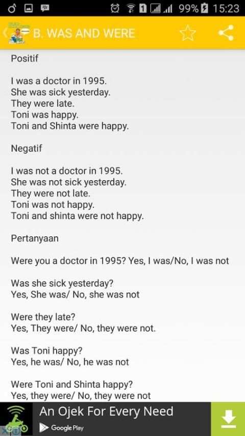 Belajar Bahasa Inggris III screenshot 2