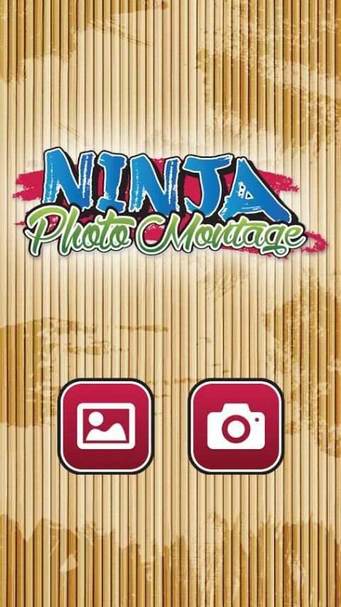Ninja foto montase screenshot 5