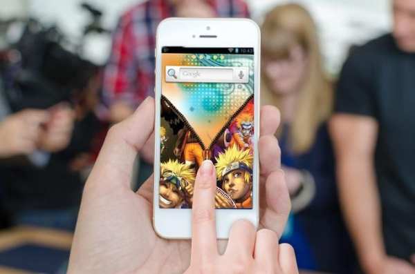 Naruto Zip Screen Locker скриншот 1
