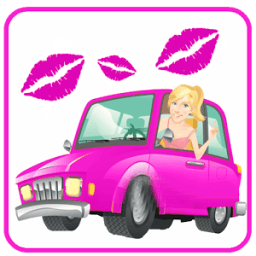 Girls Love Racing Car иконка