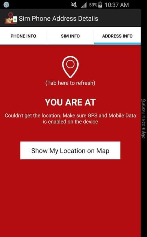 Phone Sim and Address Details скриншот 6