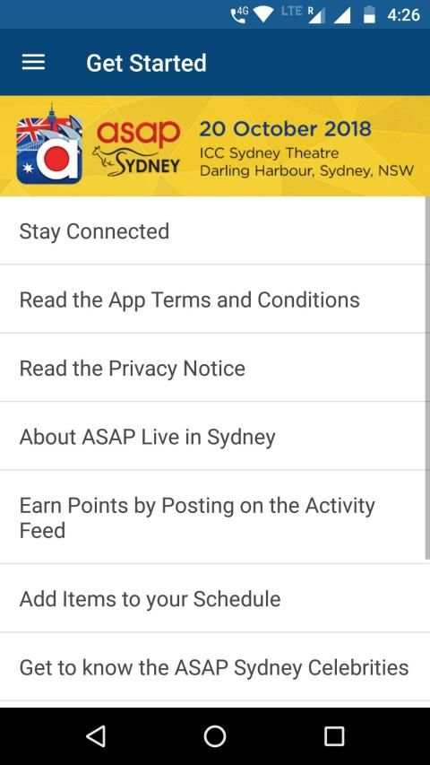 TFC Live Events screenshot 1