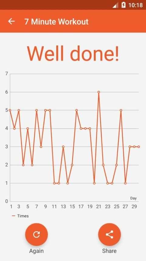 7 Minute Workout screenshot 4