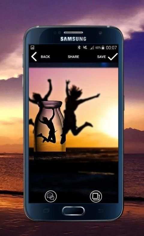 pip camera photo bottle effect screenshot 3