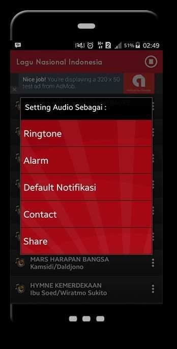 Lagu Nasional Indonesia 2 تصوير الشاشة