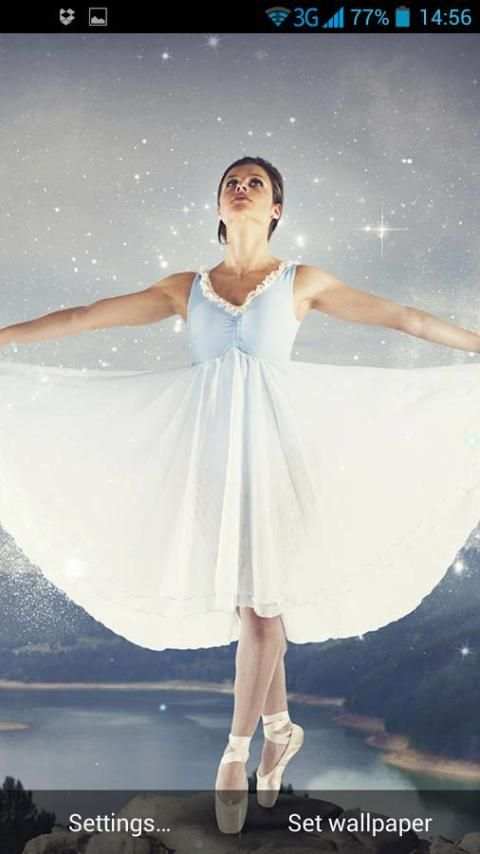 Ballerina Live Wallpaper screenshot 2