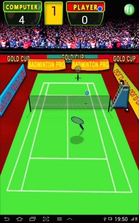 Badminton 3D Game 2 تصوير الشاشة