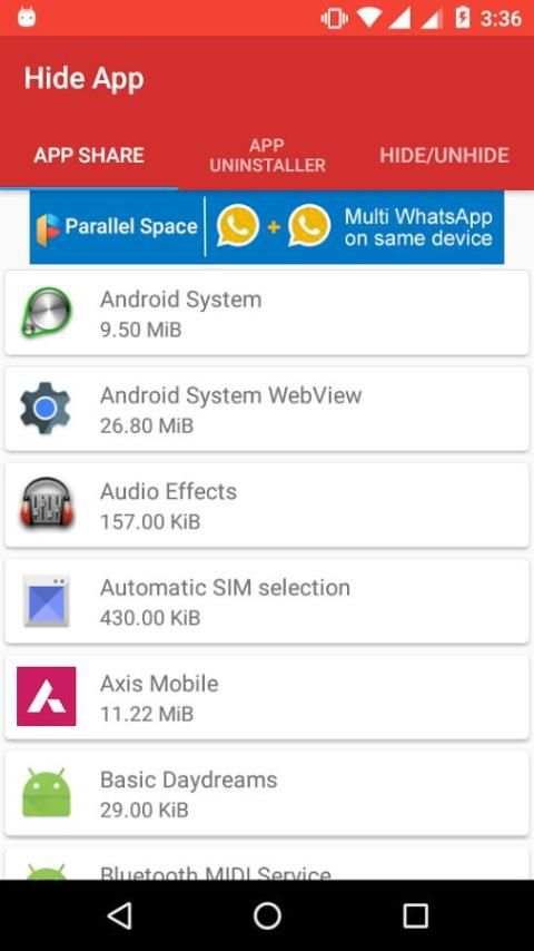 Hide App-Hide Application स्क्रीनशॉट 5