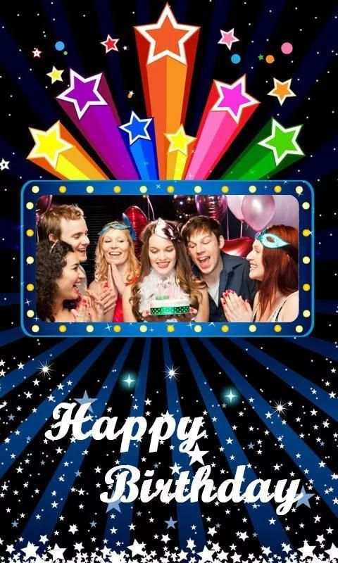 Birthday Photo Frame स्क्रीनशॉट 4