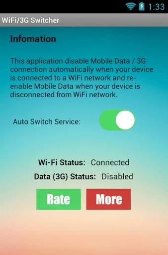 Wifi/3G Switcher screenshot 2