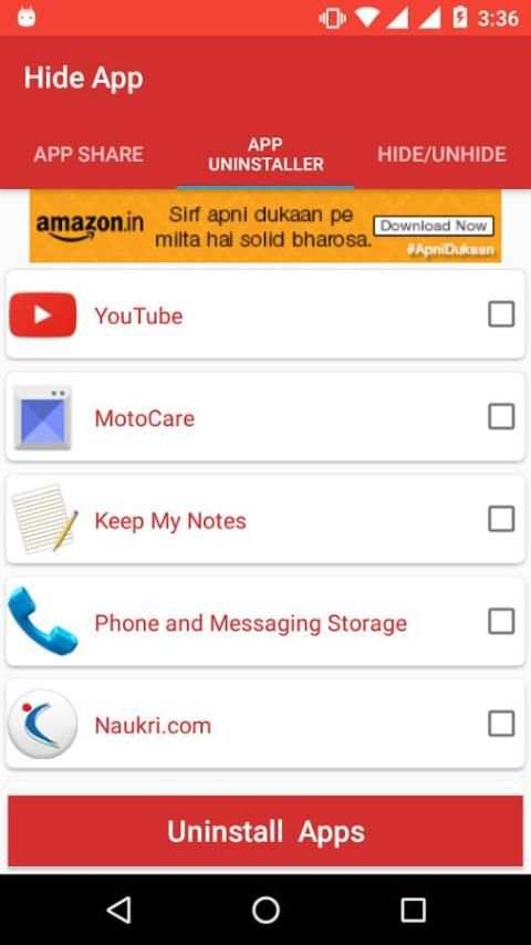 Hide App-Hide Application स्क्रीनशॉट 3