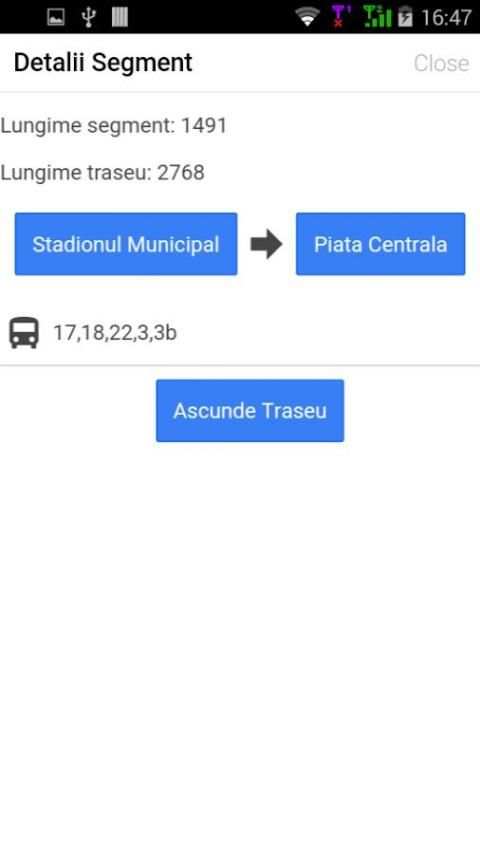 Transport Public Bacau screenshot 5