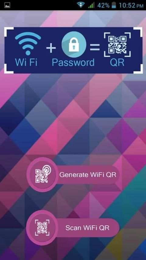 WiFi QR Code Generator Scanner 6 تصوير الشاشة