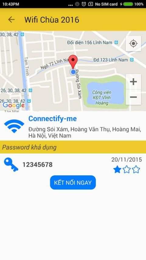 Wifi Chua 2016 1 تصوير الشاشة