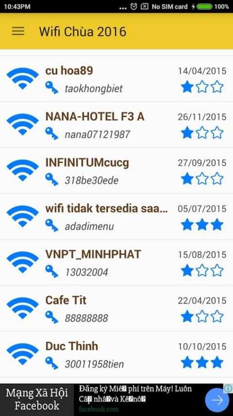 Wifi Chua 2016 3 تصوير الشاشة