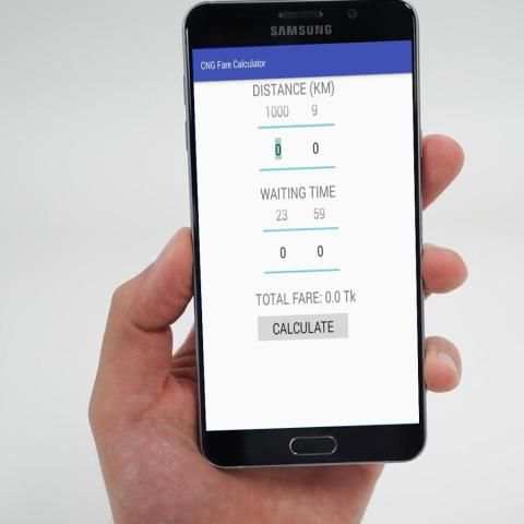 CNG Fare Calculator स्क्रीनशॉट 1