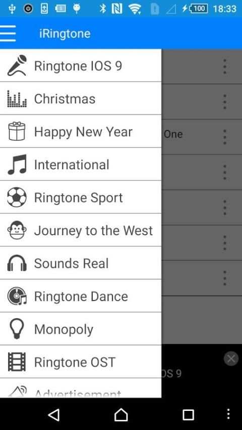 iRingtones OS 9 for Android screenshot 4