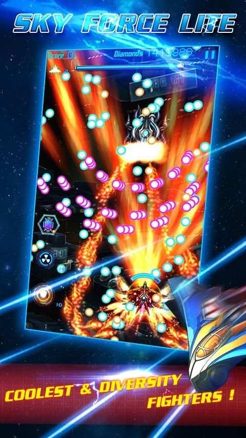 Sky force lite screenshot 3