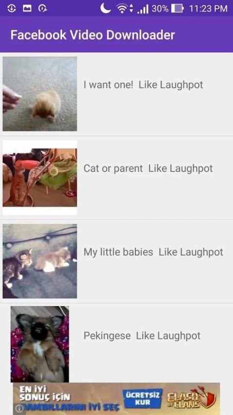 Video Downloader for Facebook screenshot 4