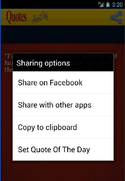 Quotes About Life screenshot 1