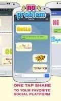 WordArt Chat Sticker for MessageMe Free скриншот 1