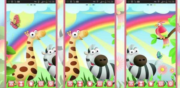 GO Launcher EX Theme Zoo screenshot 1