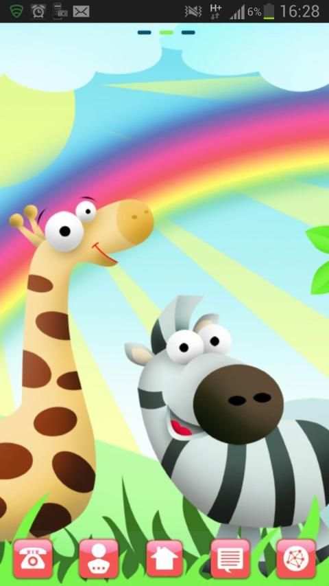 GO Launcher EX Theme Zoo screenshot 4