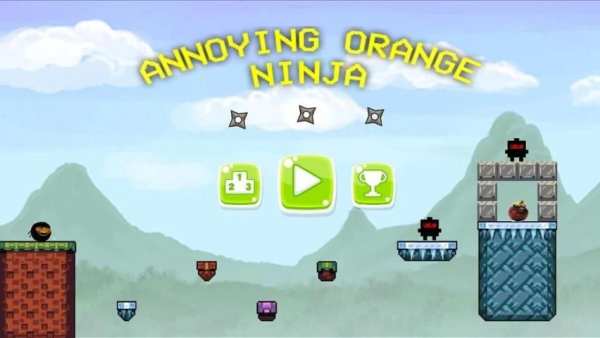 Annoying Orange Ninja screenshot 1