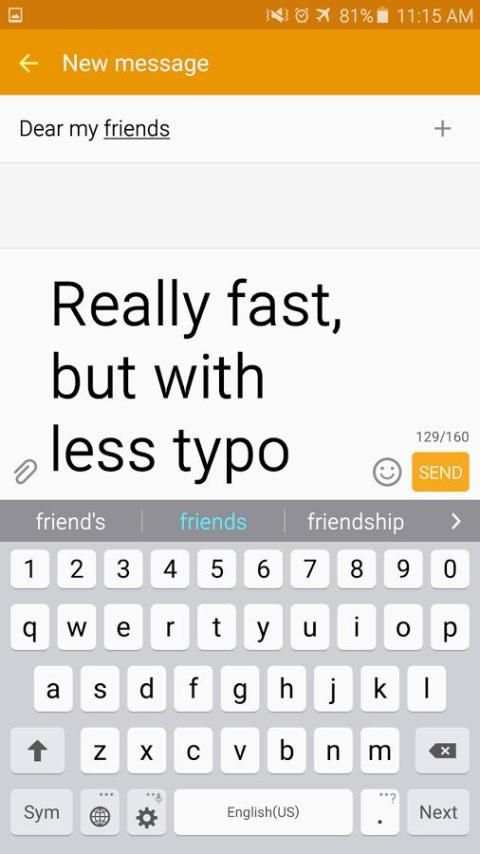 FAST Arabic Keyboard скриншот 4