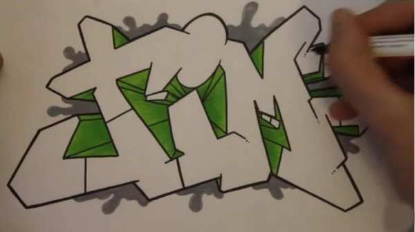 How to draw graffiti style screenshot 1