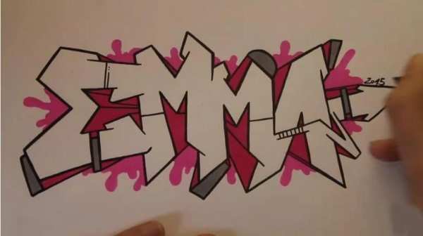 How to draw graffiti style screenshot 7