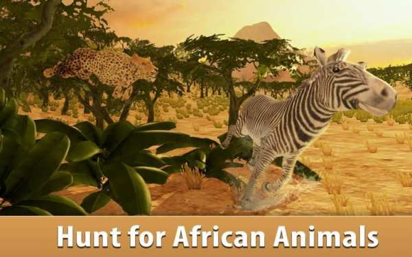 Wild Cheetah Simulator 3D 4 تصوير الشاشة