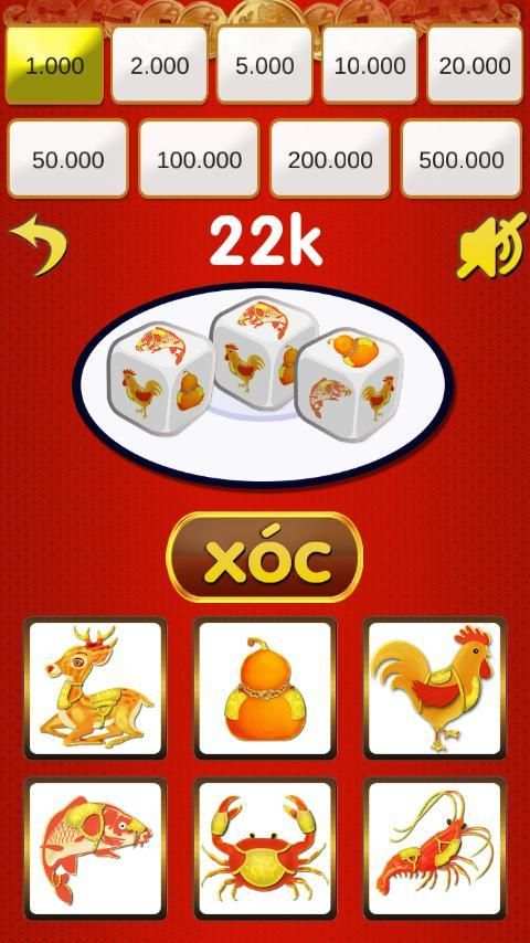 Bầu cua tôm cá 2015 screenshot 1