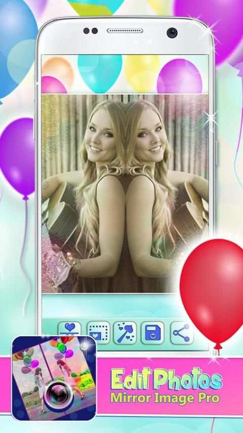 Efek cermin mengedit gambar screenshot 1