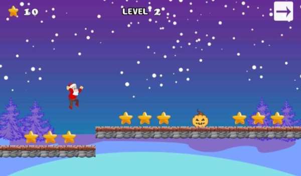 Santa Sky Run скриншот 4