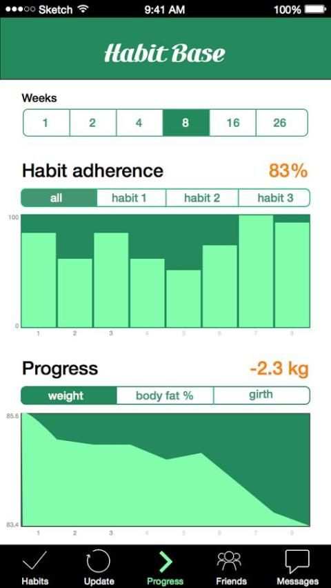 Habit Base скриншот 2