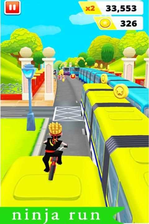Ninja Run Subway स्क्रीनशॉट 2