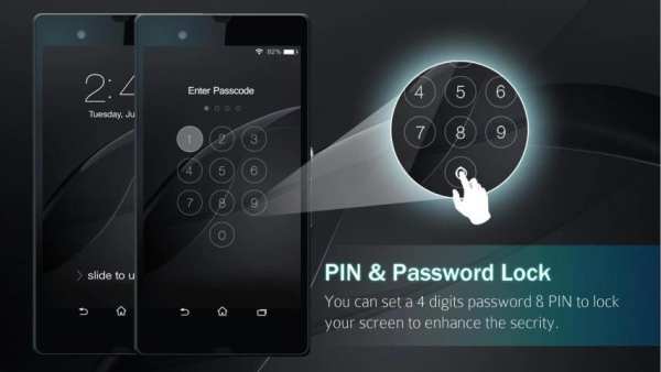 Lock Screen Xperia Theme screenshot 1