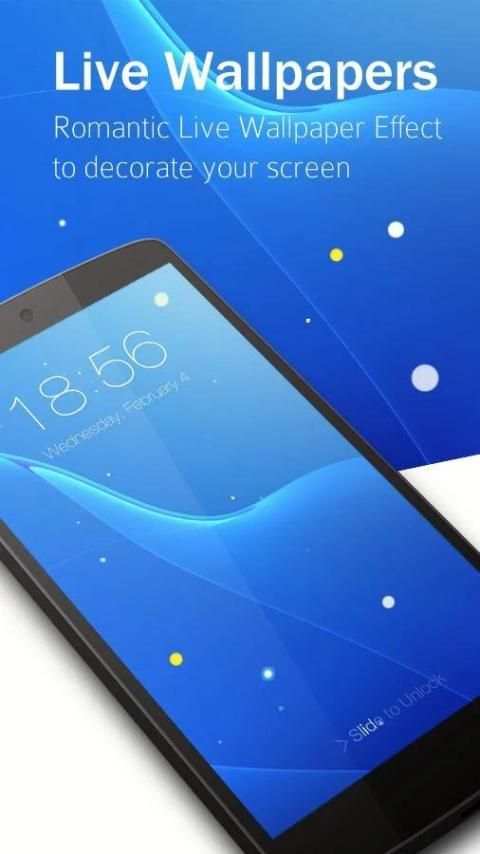 Lock Screen Xperia Theme screenshot 6