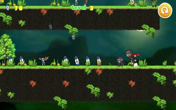Jungle Ninja Run screenshot 3