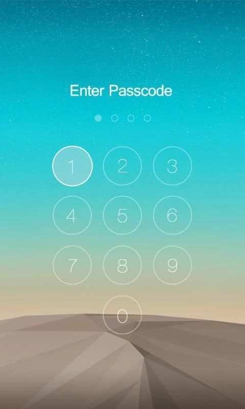 Lock Screen LG G3 Tema screenshot 1